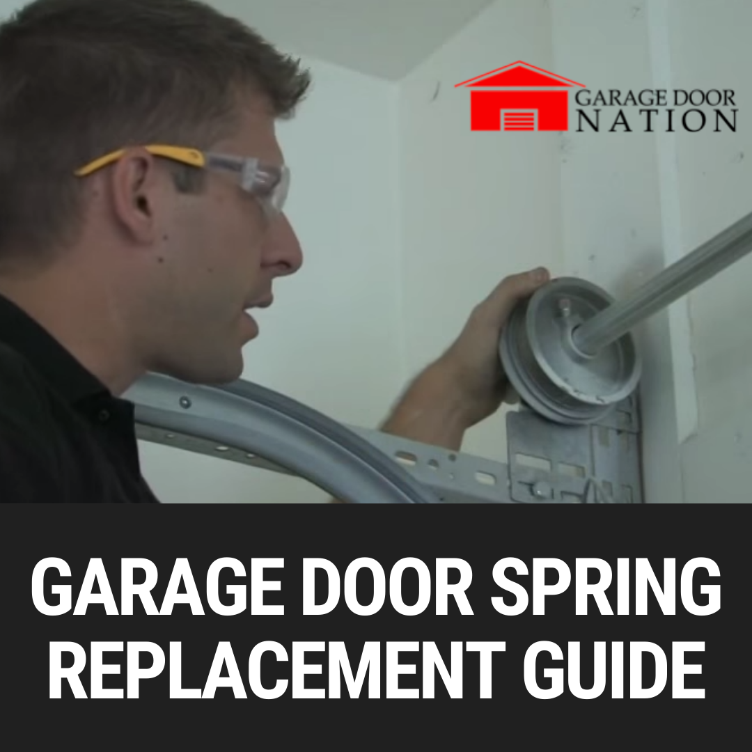 garage door spring replacement guide