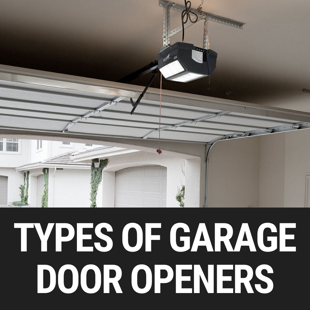 types of garage door openers
