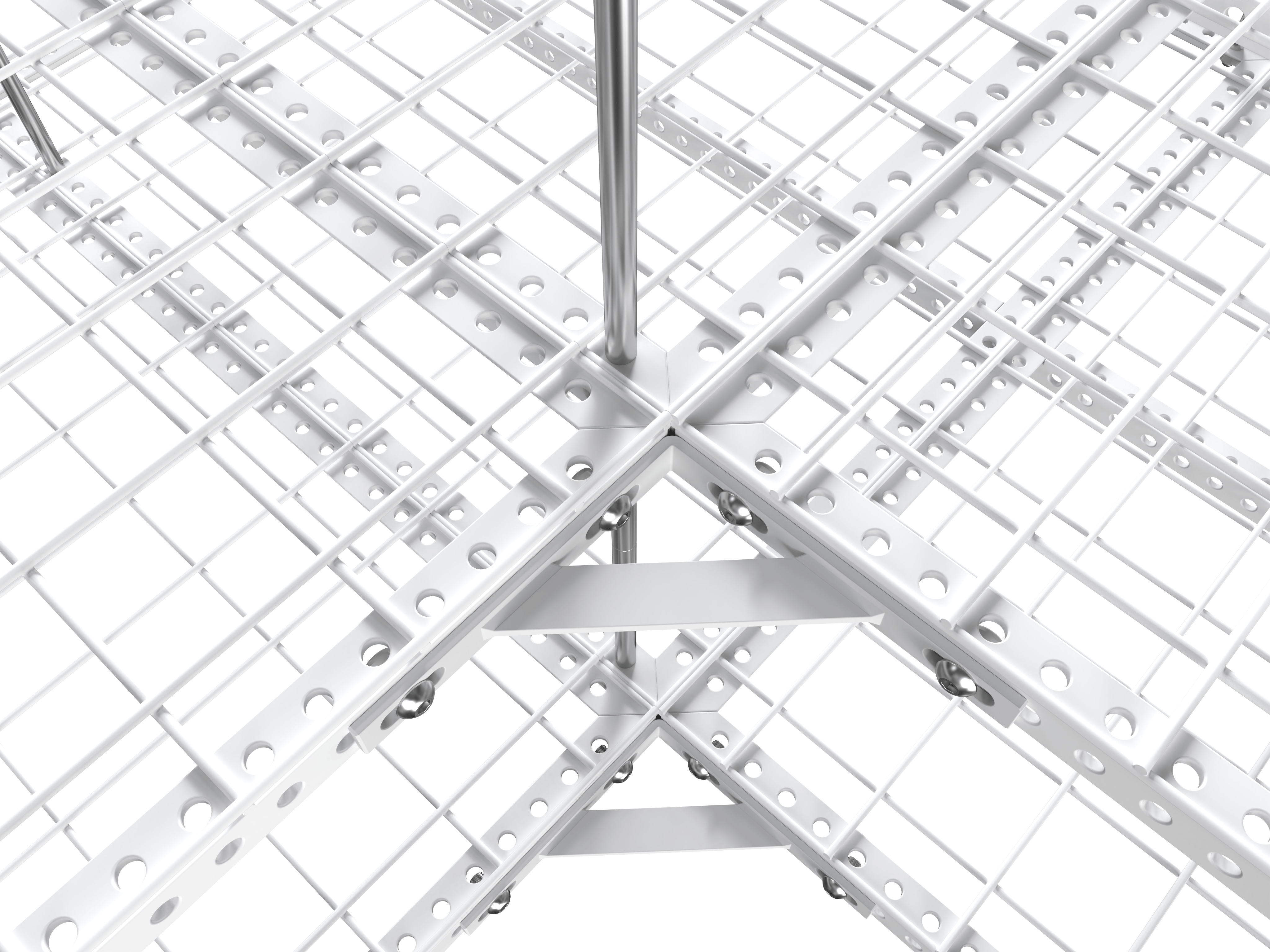 Dura-Lift Elevate Adjustable Height Overhead Garage Door Ceiling Quad Platform L