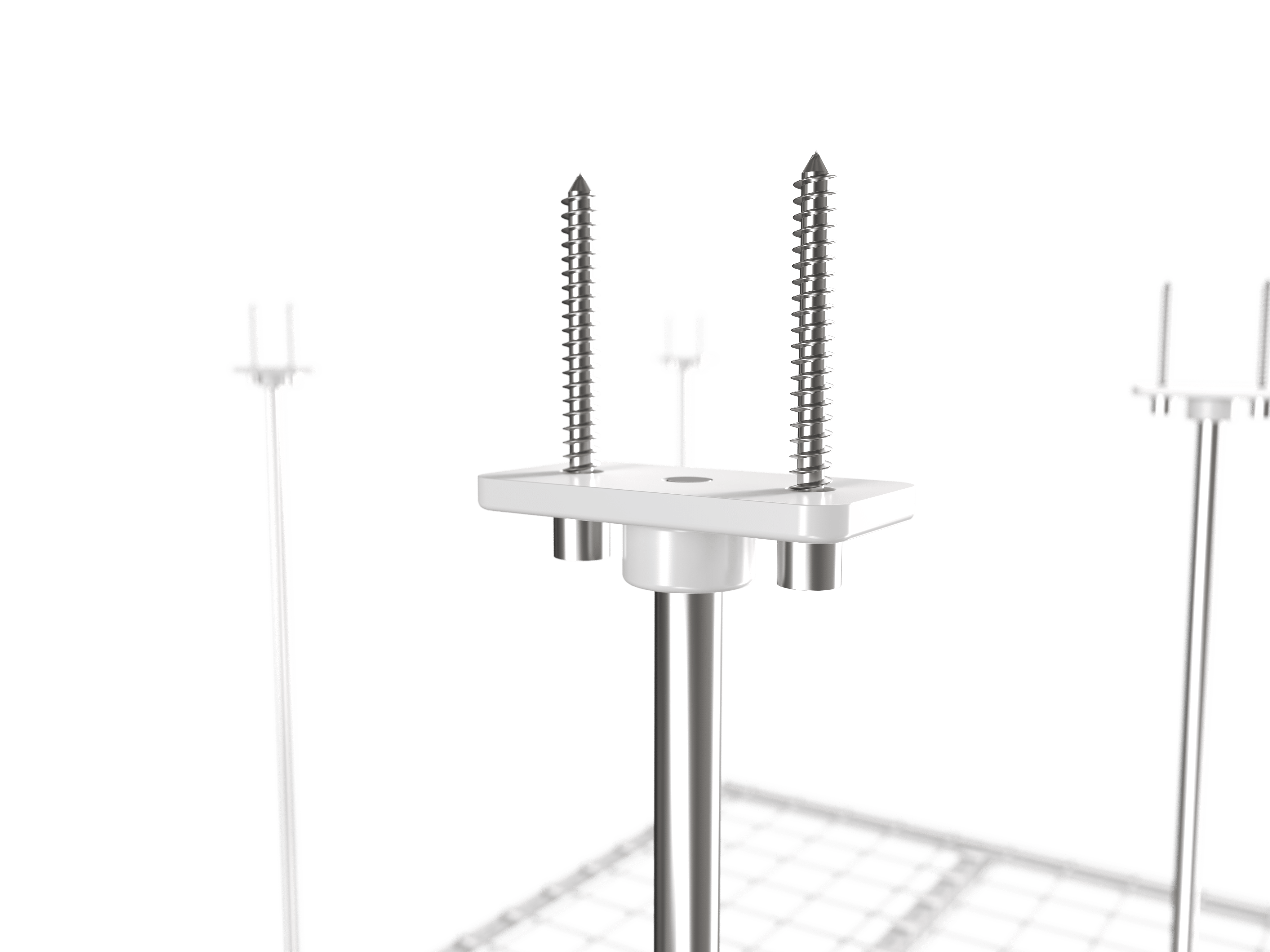 Dura-Lift Elevate Adjustable Height Overhead Garage Door Ceiling Double Storage Platform (31 in W x 62 in D)