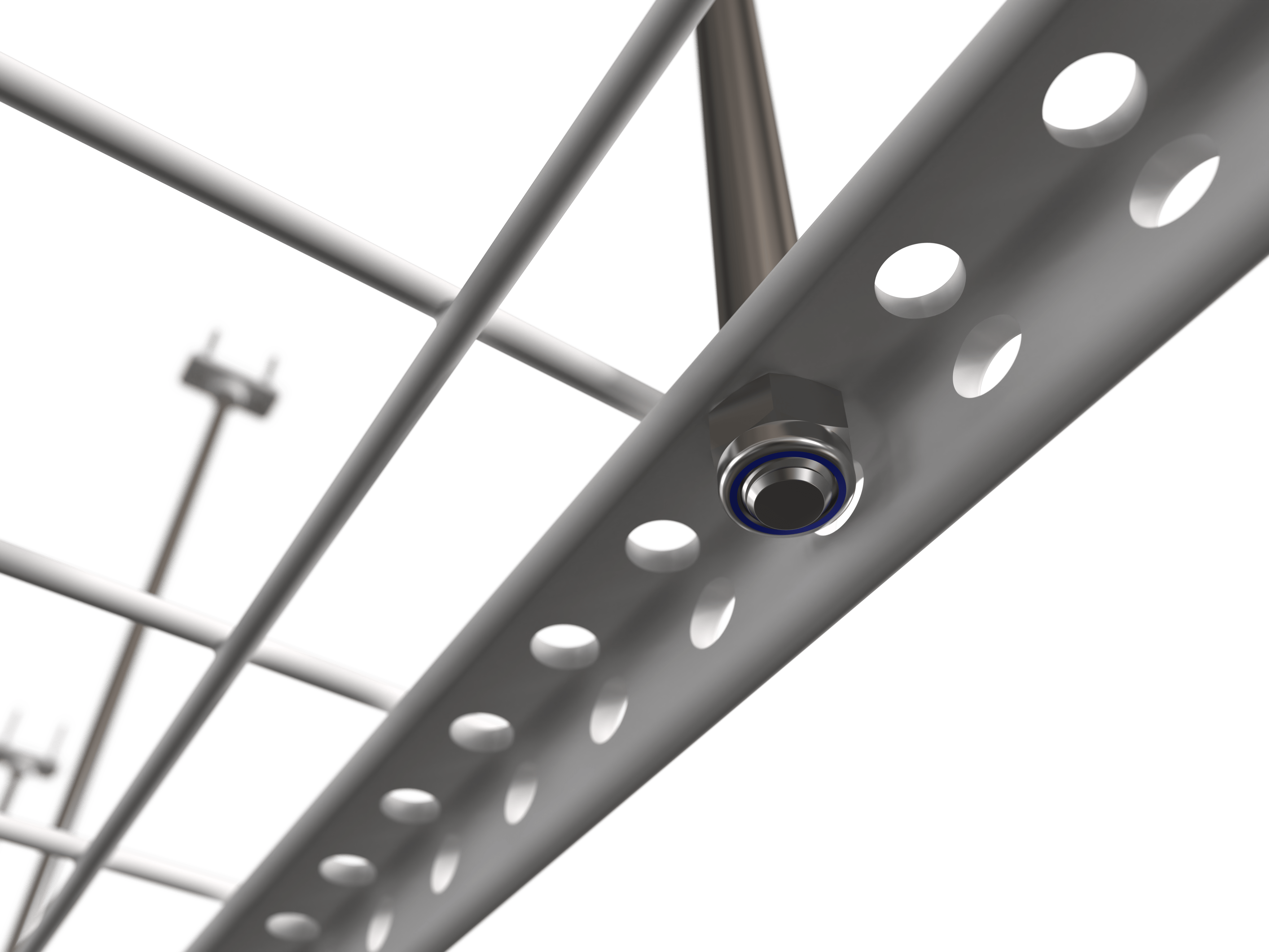 Dura-Lift Elevate Adjustable Height Overhead Garage Door Ceiling Triple Platform L (31 in. W x 93 in D)