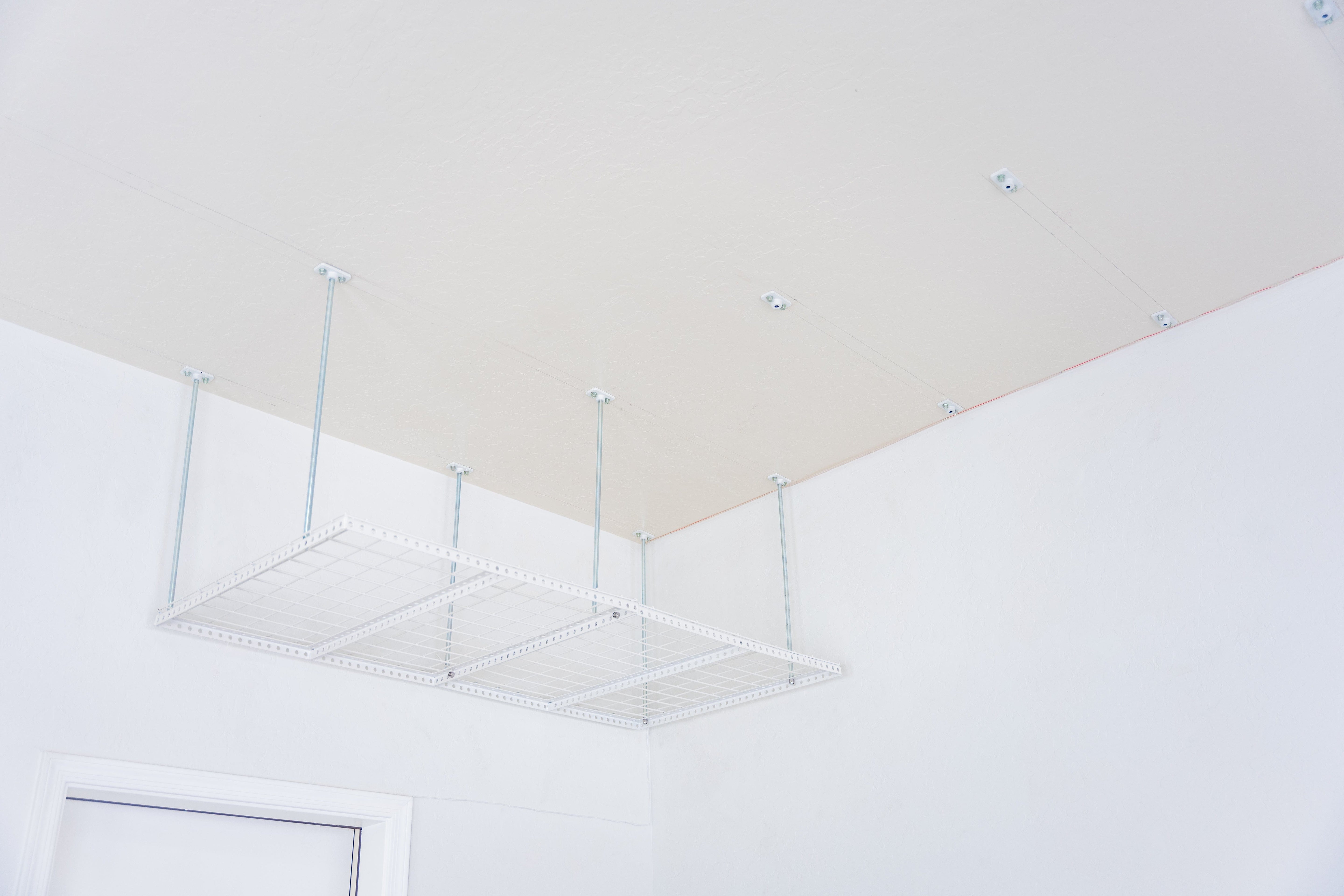 Dura-Lift Elevate Adjustable Height Overhead Garage Door Ceiling Double Storage Platform (31 in W x 62 in D)