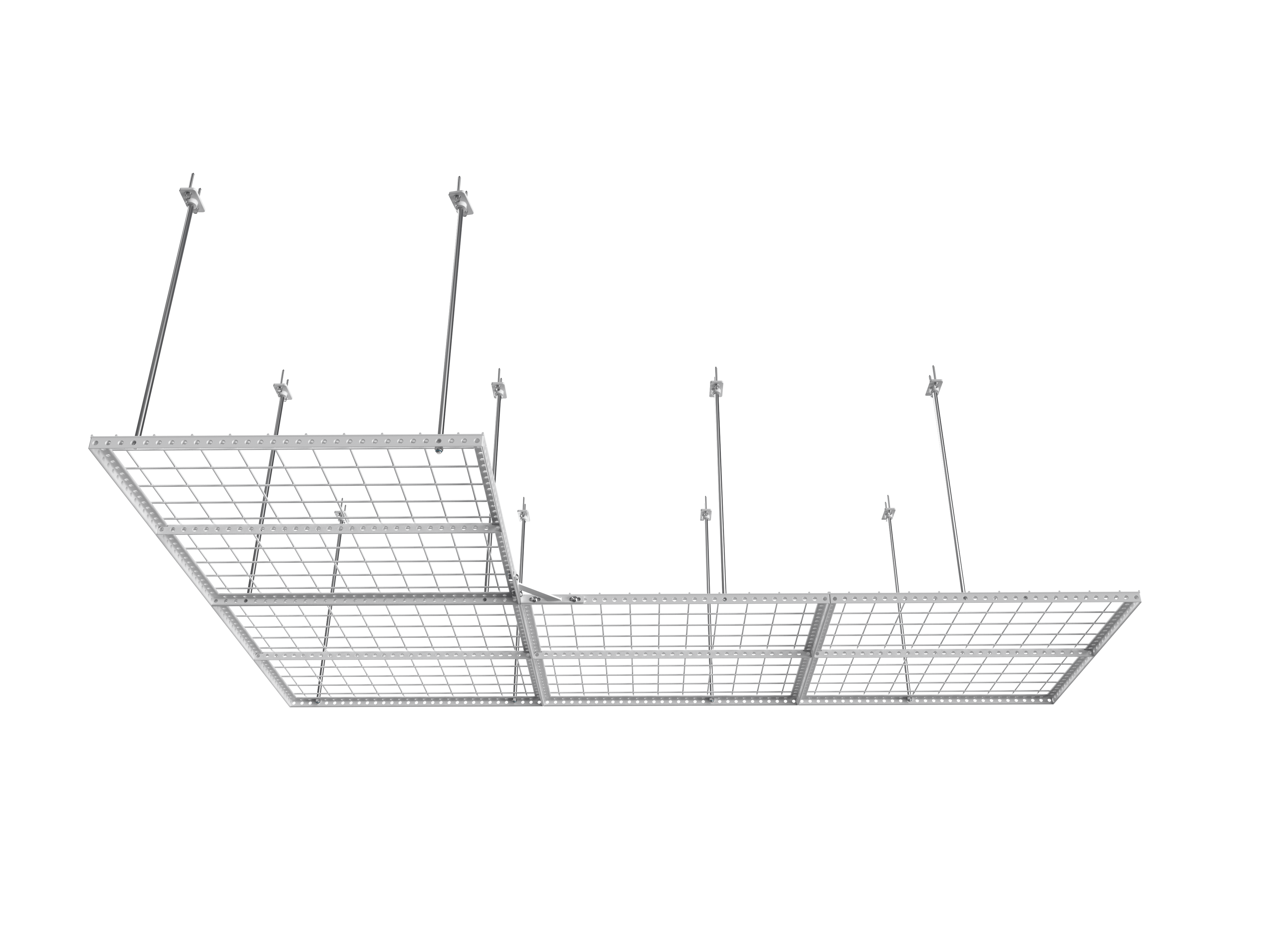 Dura-Lift Elevate Adjustable Height Overhead Garage Door Ceiling Quad Platform L