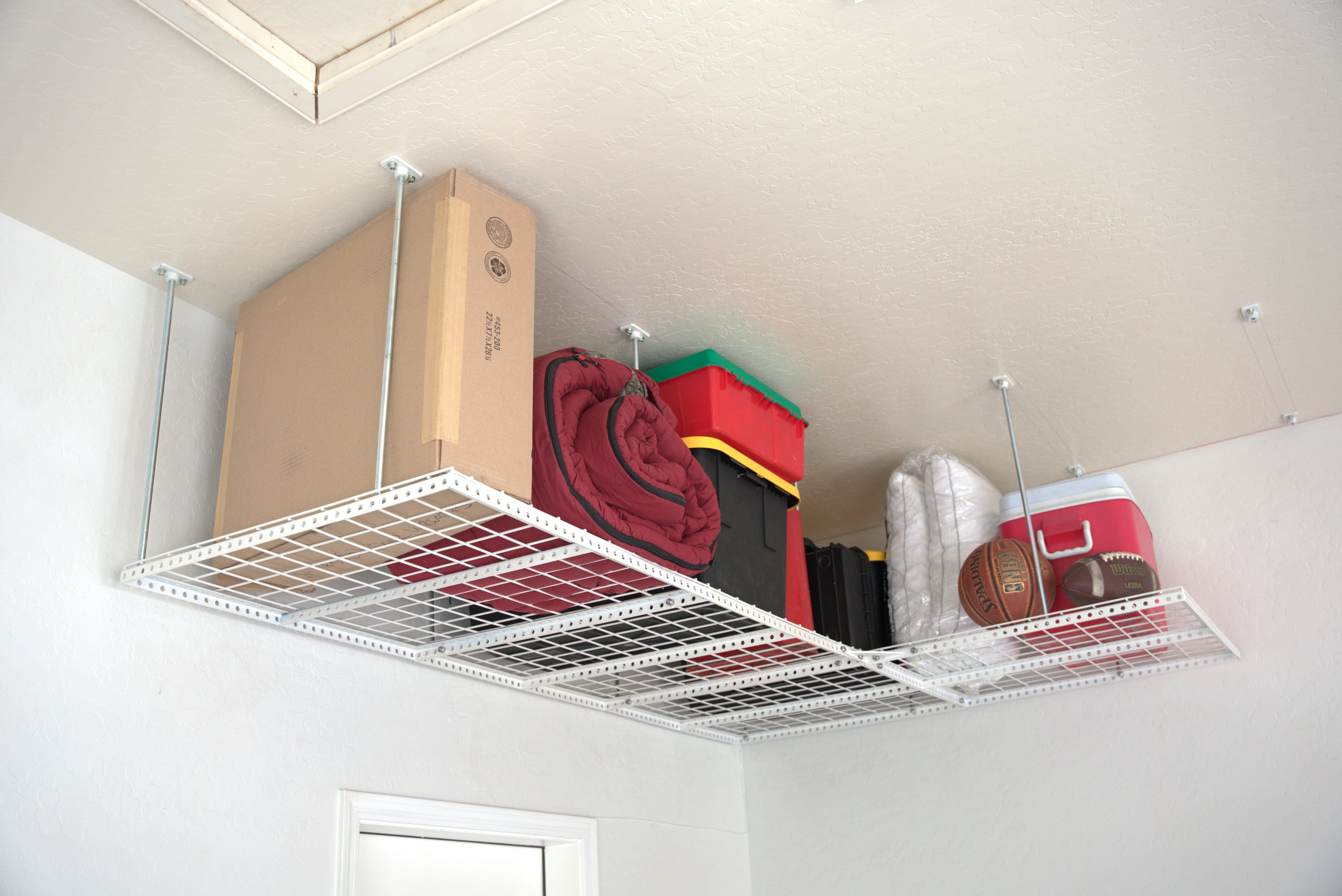 Dura-Lift Elevate Adjustable Height Overhead Garage Door Ceiling Quad Platform L