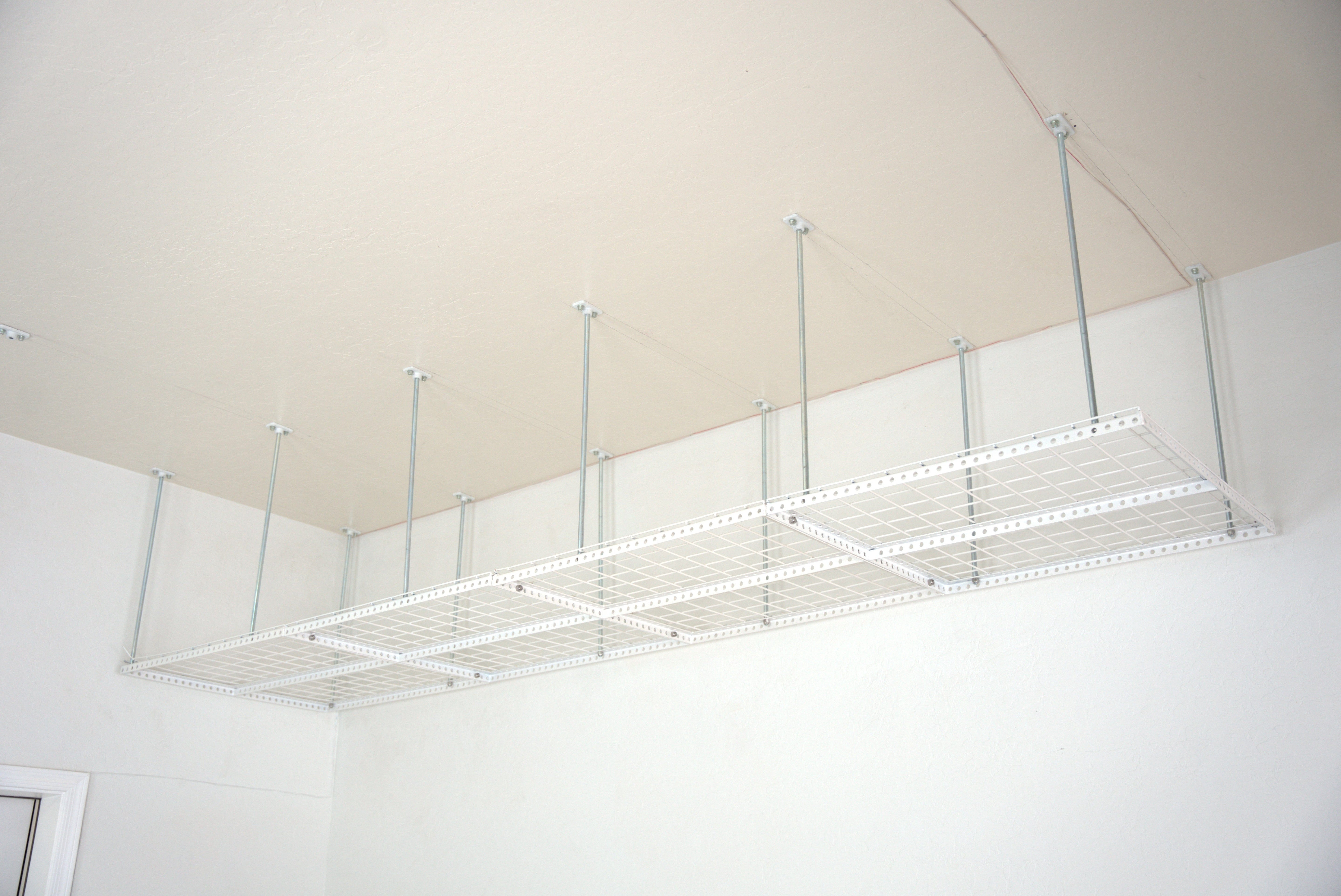 Dura-Lift Elevate Adjustable Height Overhead Garage Door Ceiling Quad Platform (31 in. W x 124 in. D)