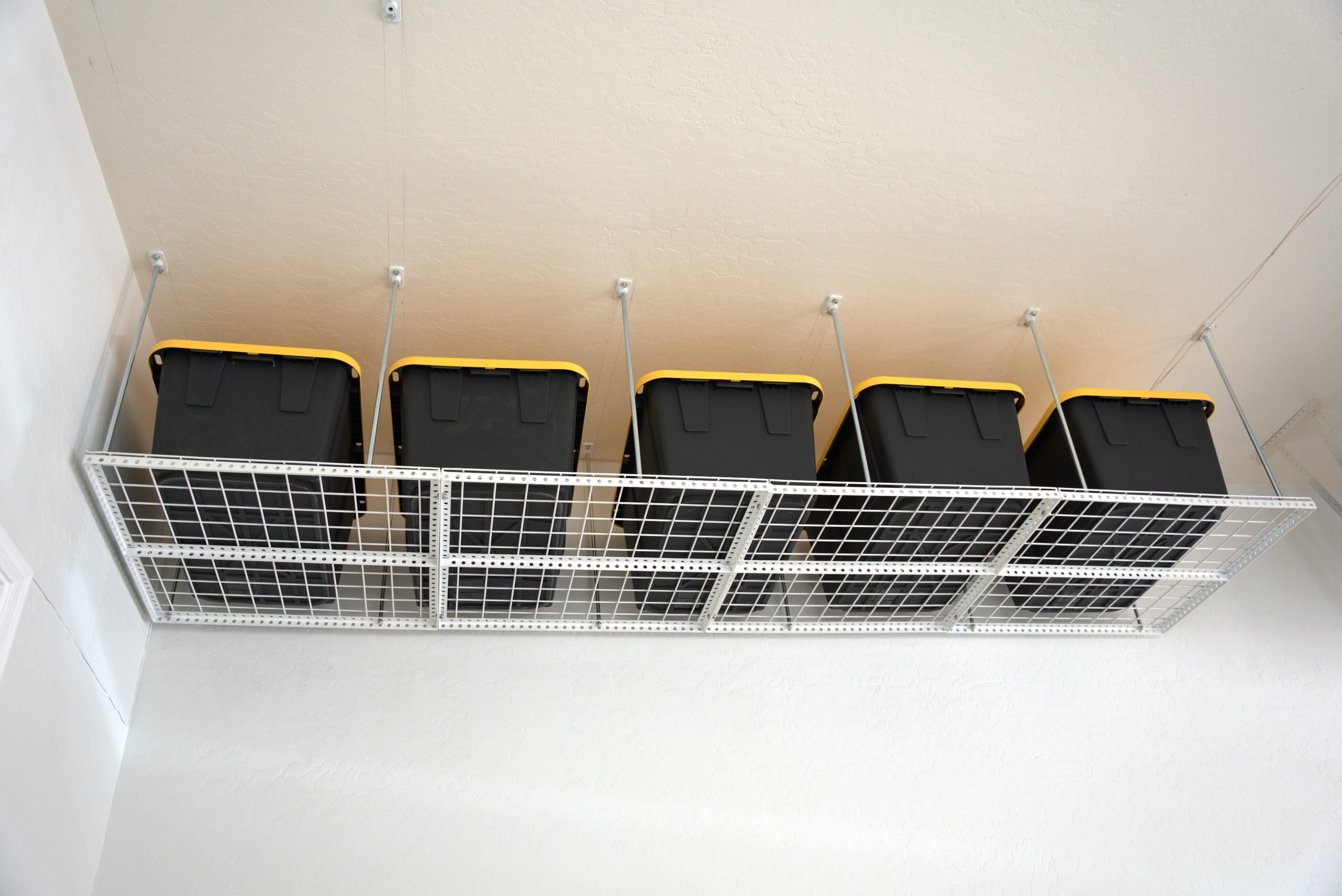 Dura-Lift Elevate Adjustable Height Overhead Garage Door Ceiling Quad Platform (31 in. W x 124 in. D)