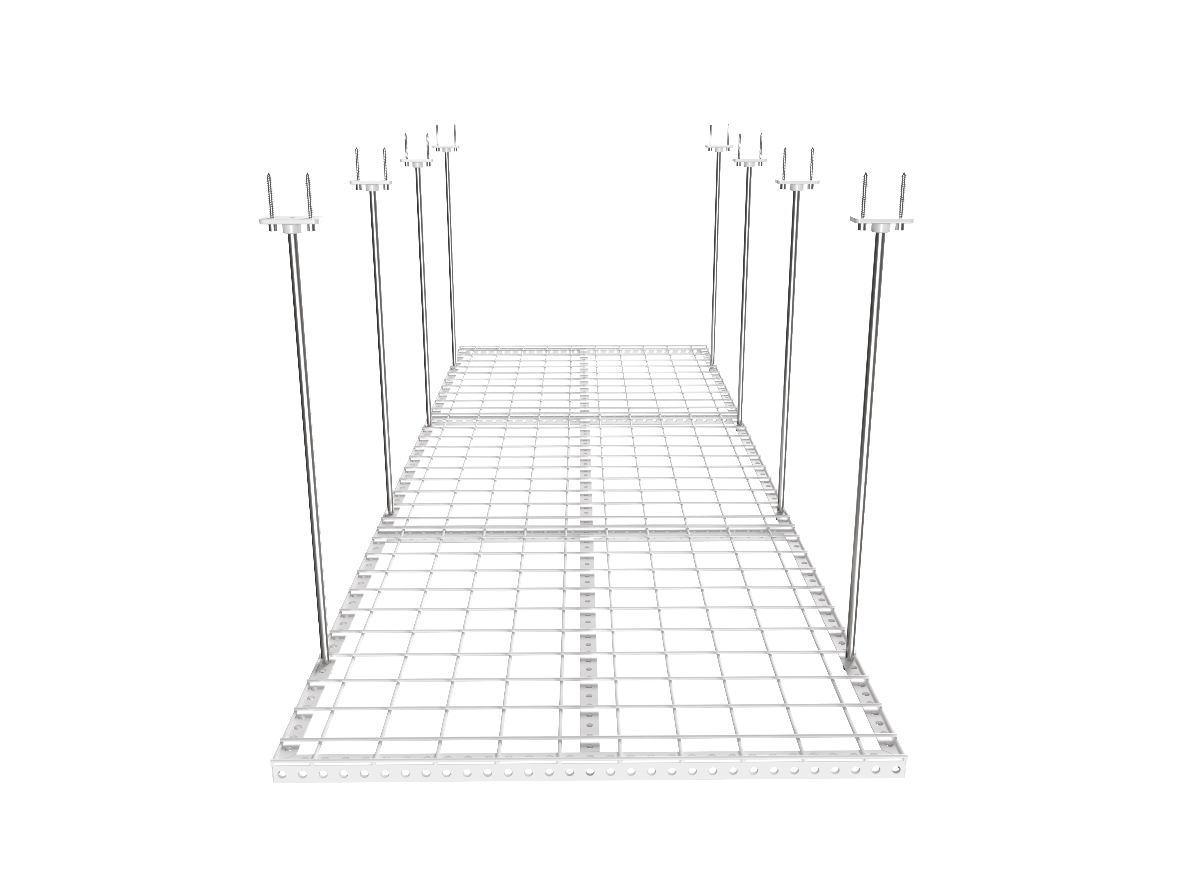 Dura-Lift Elevate Adjustable Height Overhead Garage Door Ceiling Triple Platform (31 in. W x 93 in D)