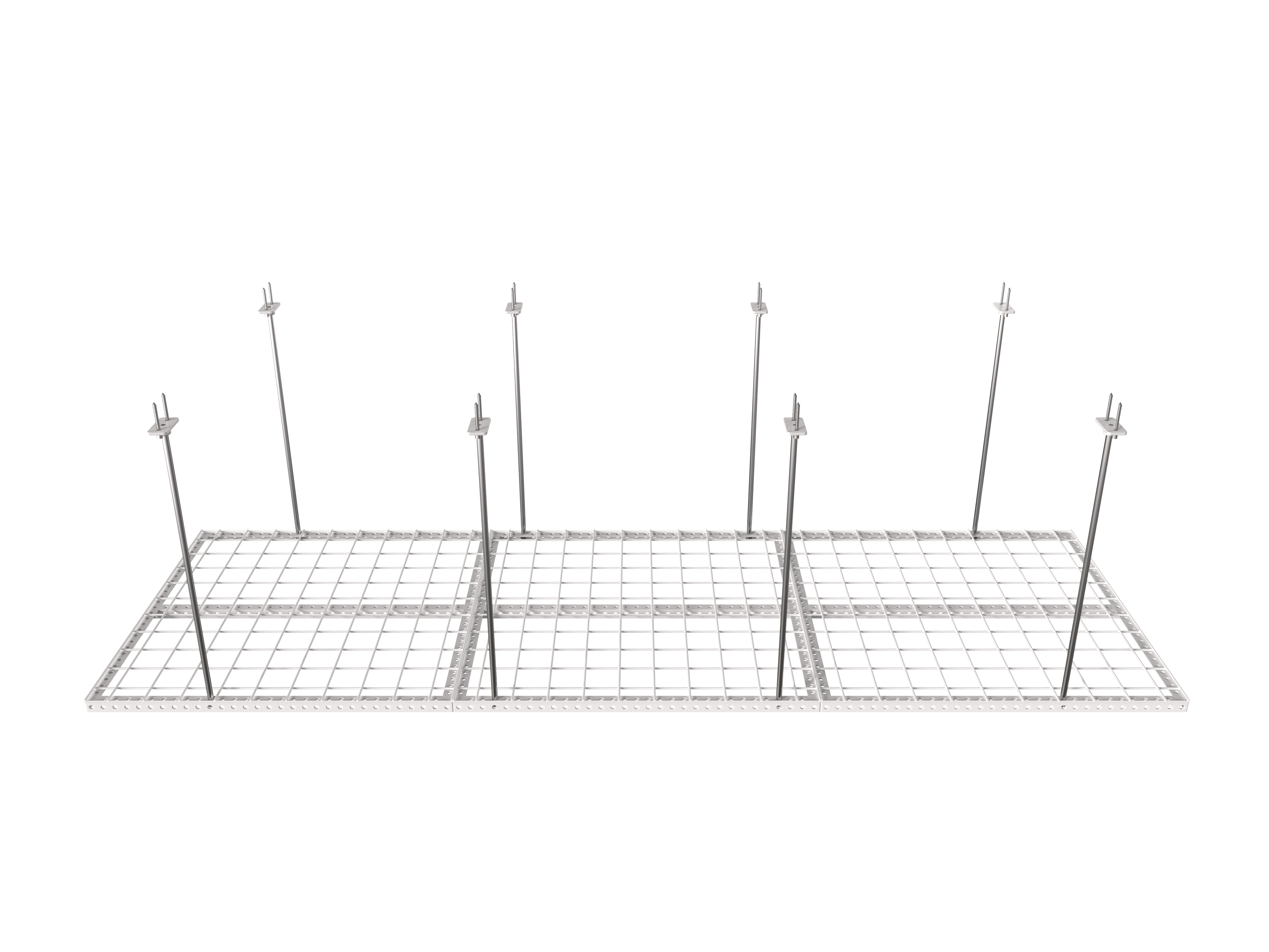 Dura-Lift Elevate Adjustable Height Overhead Garage Door Ceiling Triple Platform (31 in. W x 93 in D)