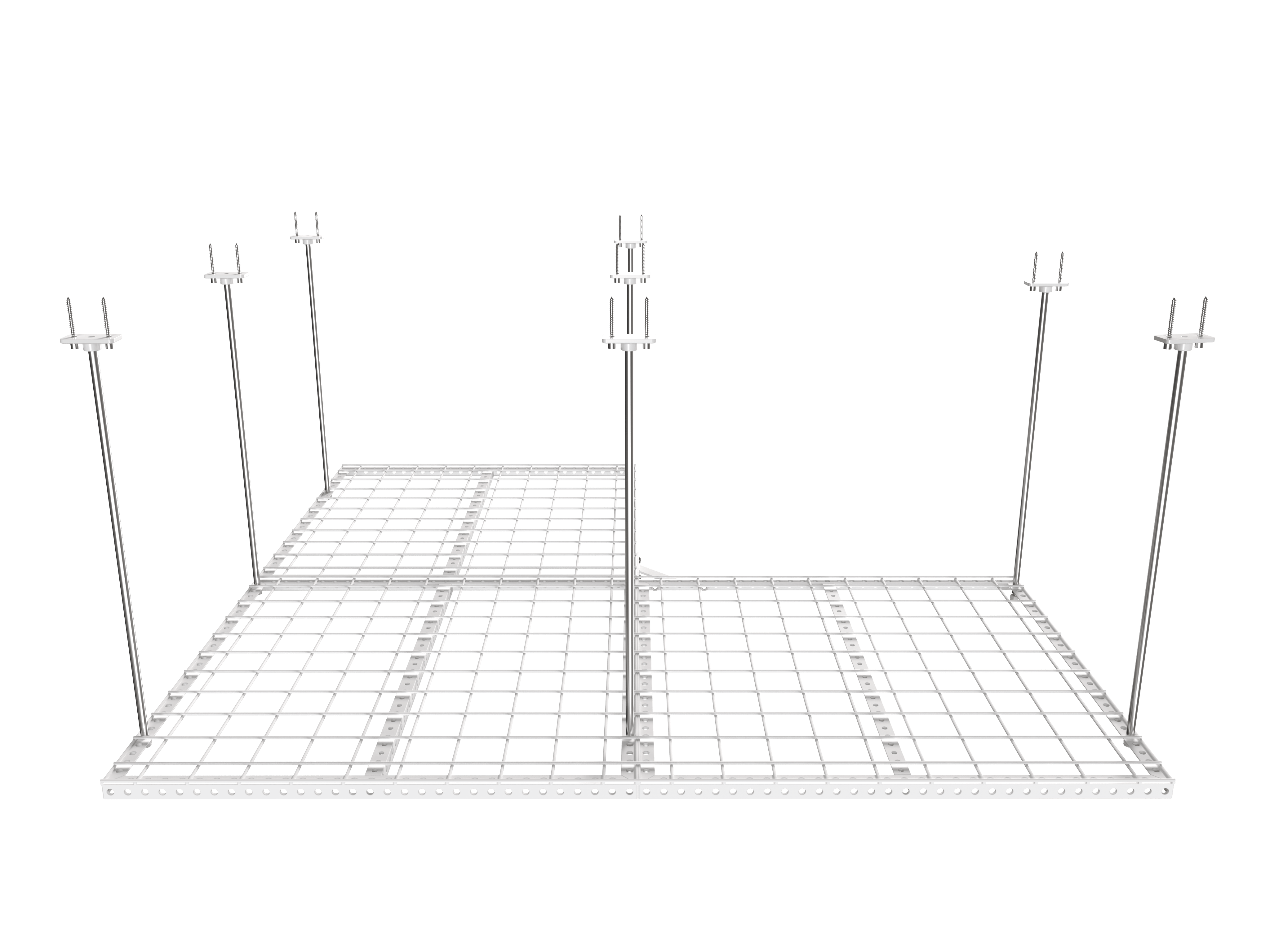 Dura-Lift Elevate Adjustable Height Overhead Garage Door Ceiling Triple Platform L (31 in. W x 93 in D)