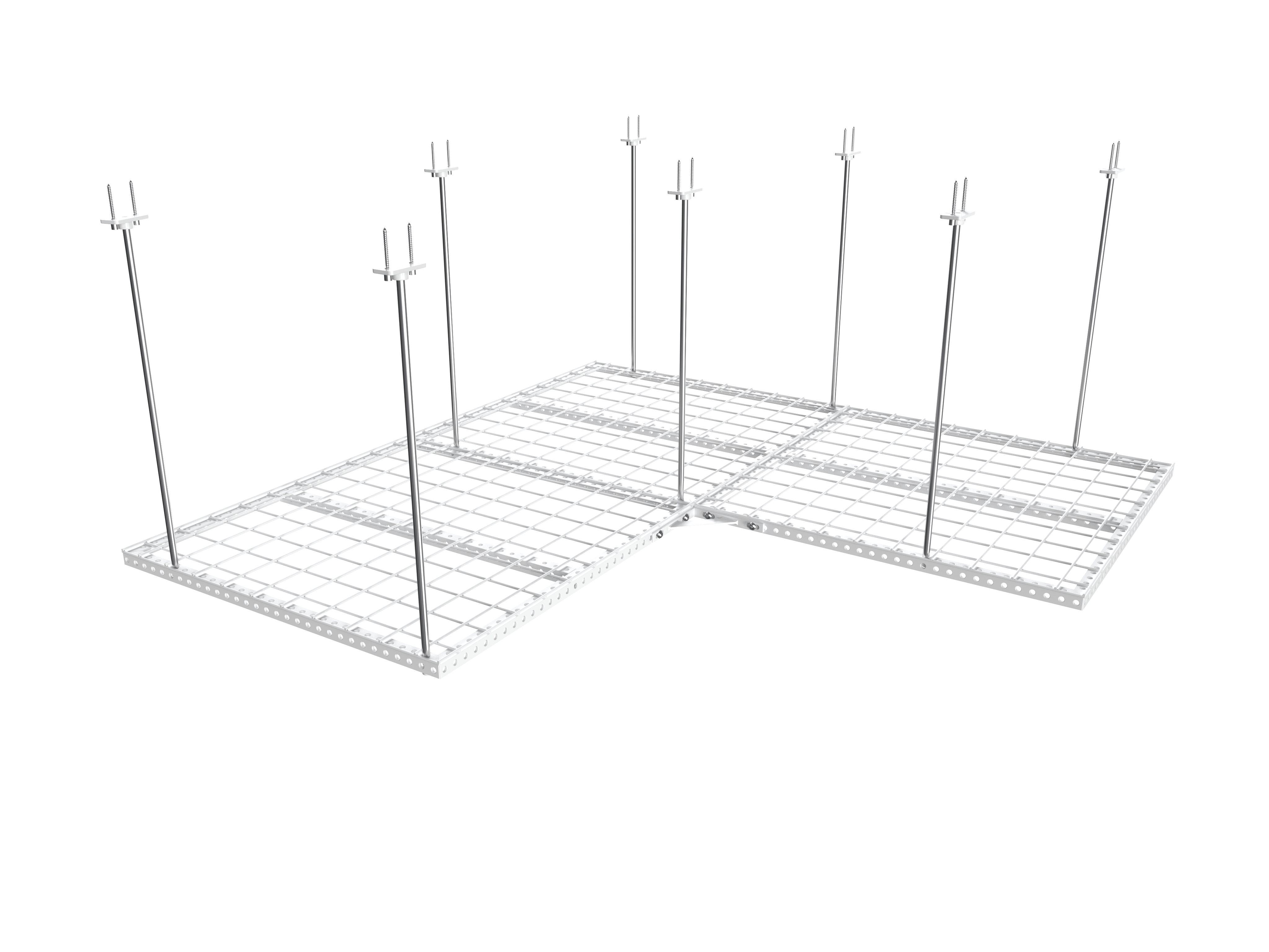 Dura-Lift Elevate Adjustable Height Overhead Garage Door Ceiling Triple Platform L (31 in. W x 93 in D)