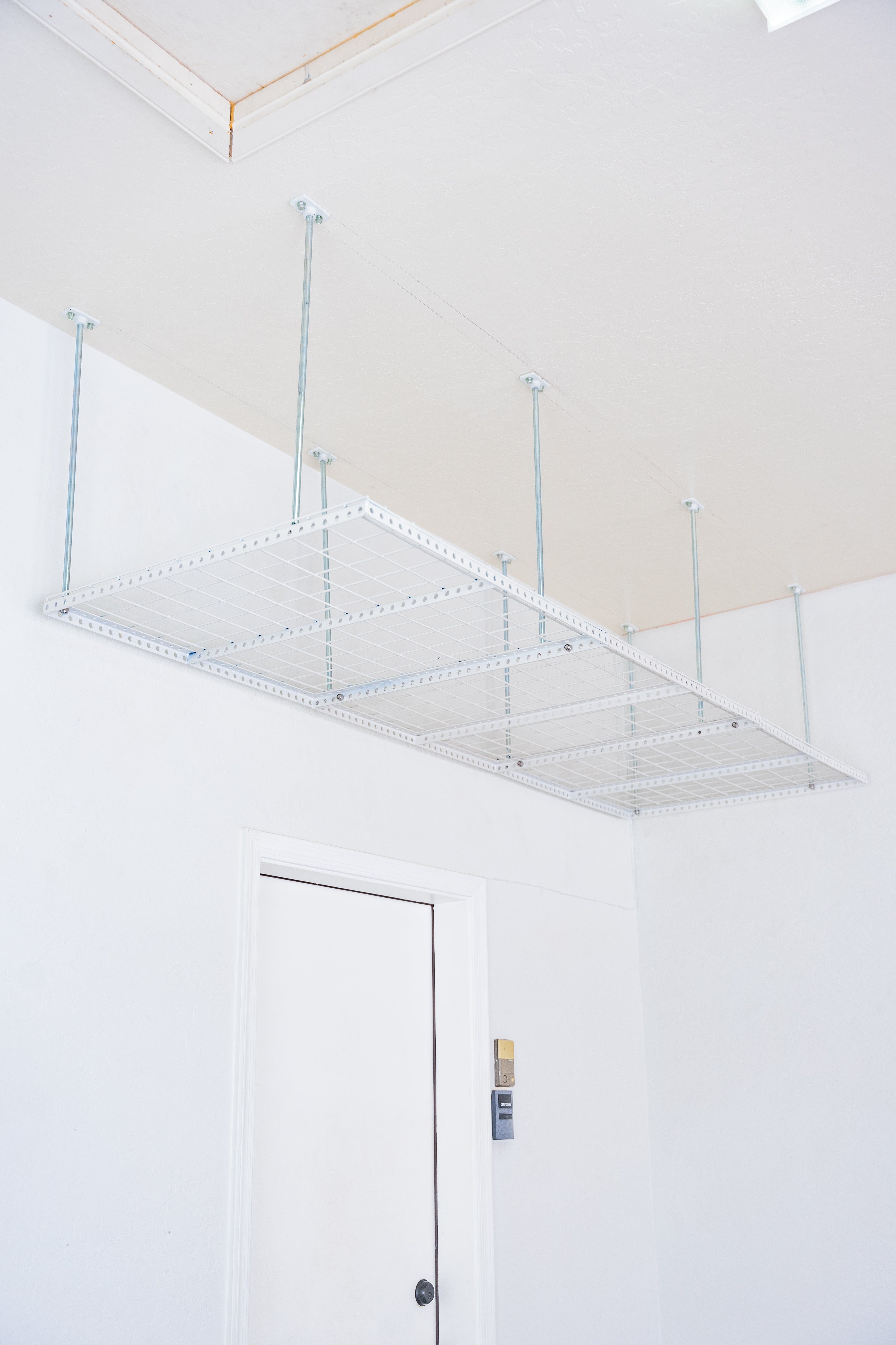 Dura-Lift Elevate Adjustable Height Overhead Garage Door Ceiling Triple Platform (31 in. W x 93 in D)