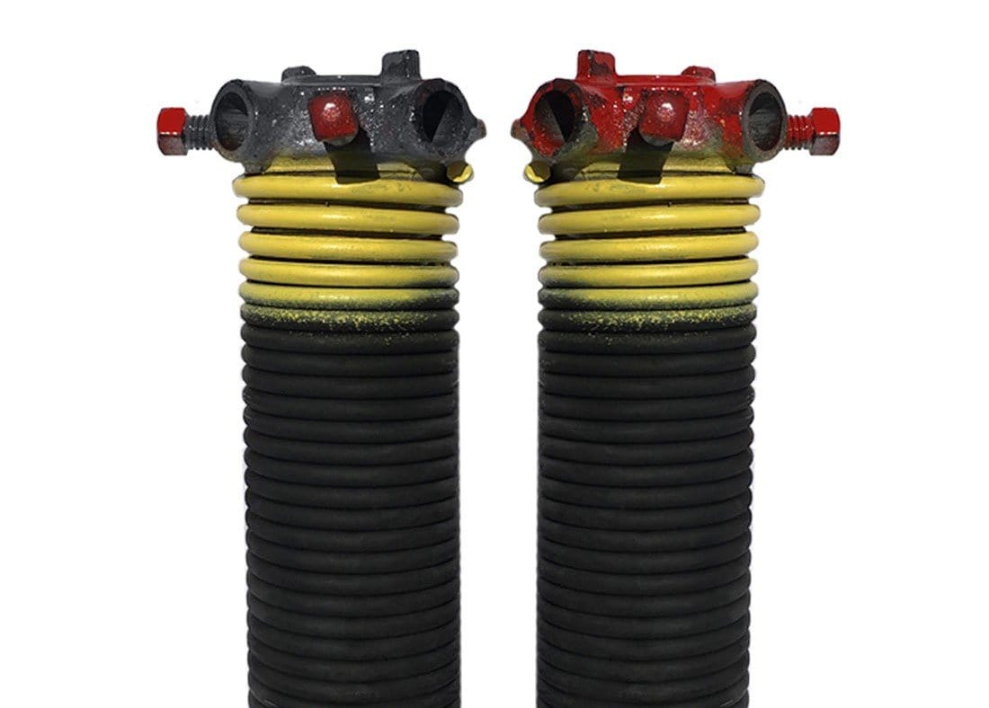 Garage Door Torsion Springs - Pair .207 x 1.75" x 25"