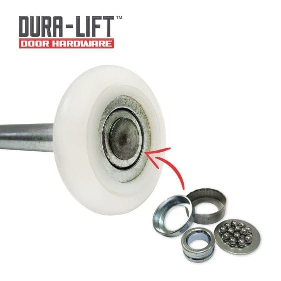 Ultra-Quiet Nylon Garage Door Rollers