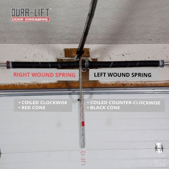 Garage Door Torsion Springs - Pair .262 x 2.00" x 36"