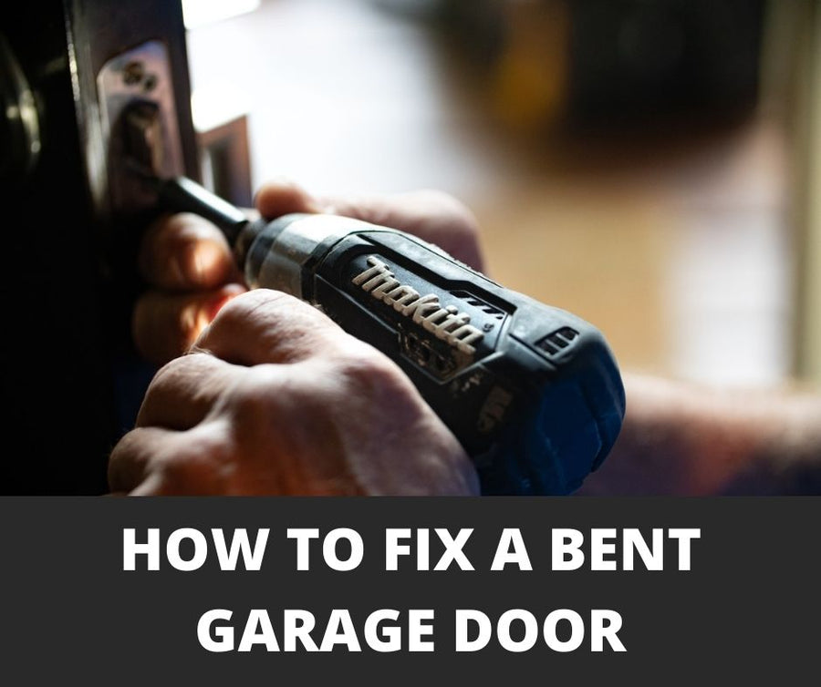 How to Fix a Bent Garage Door Garage Door Nation