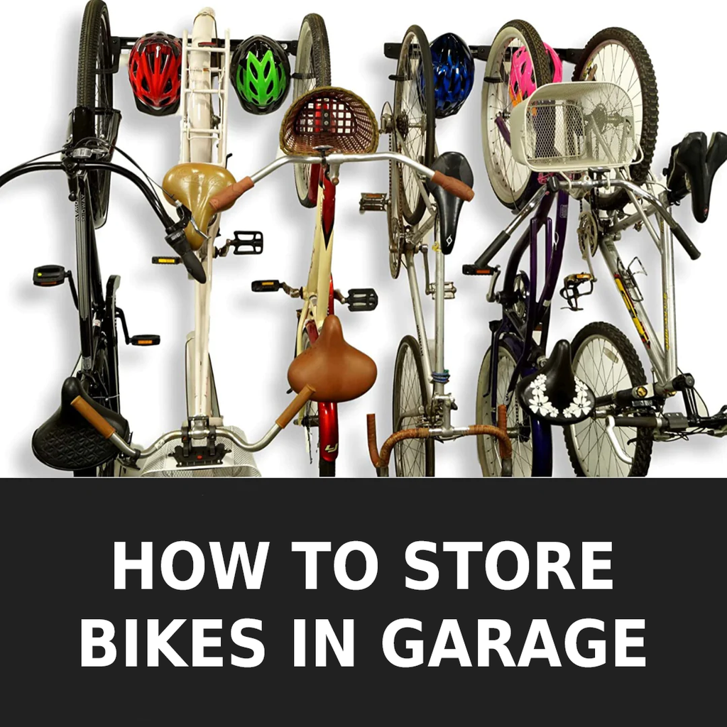 Ways to store bikes in garage cheap