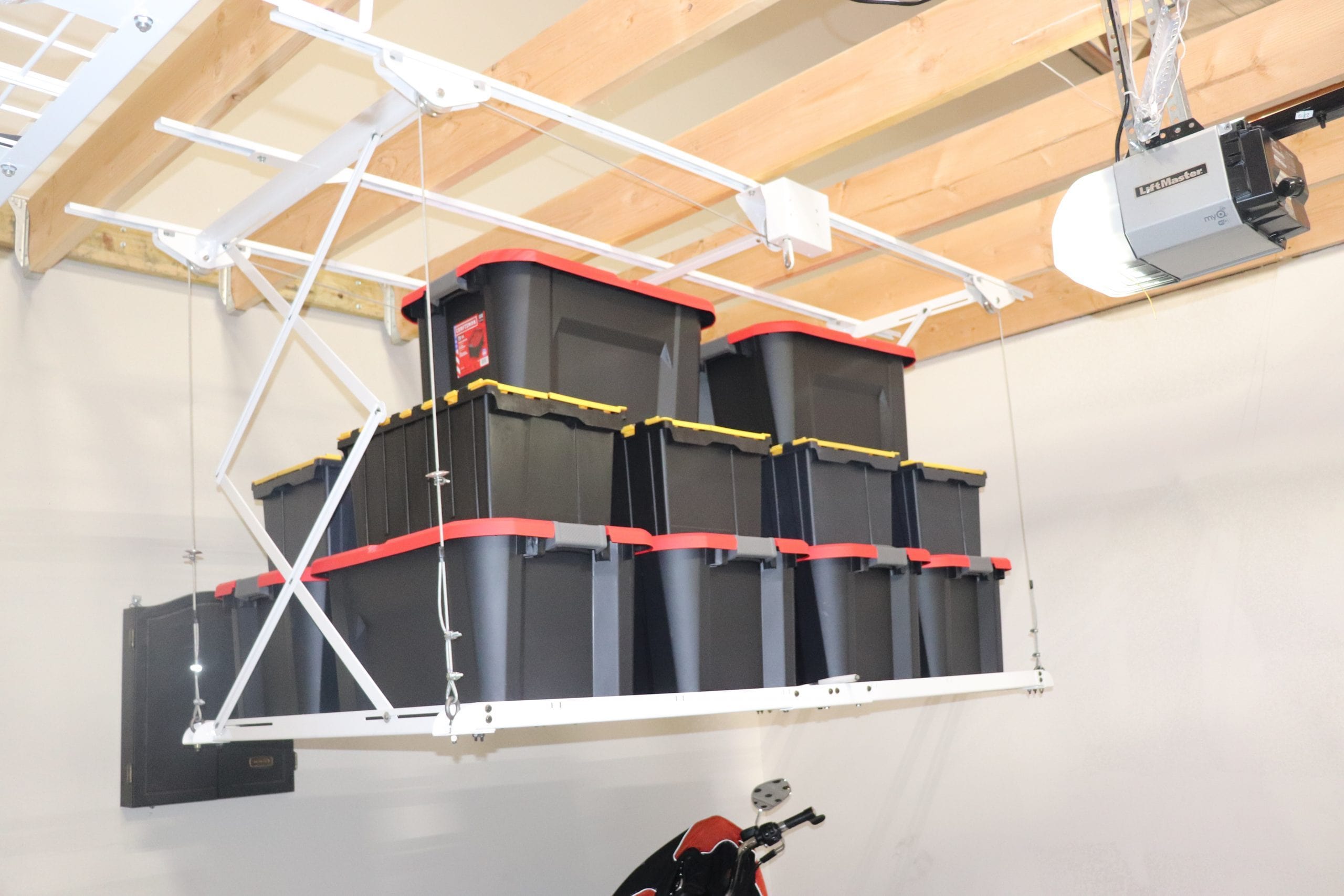 Syzzor Loft – Retractable Garage Storage Lift