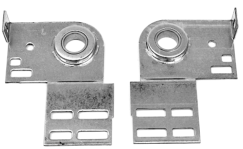 Garage Door End Bearing Plates Pair