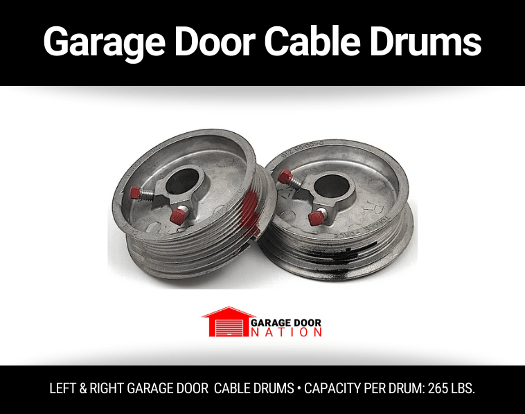 garage door cable drums