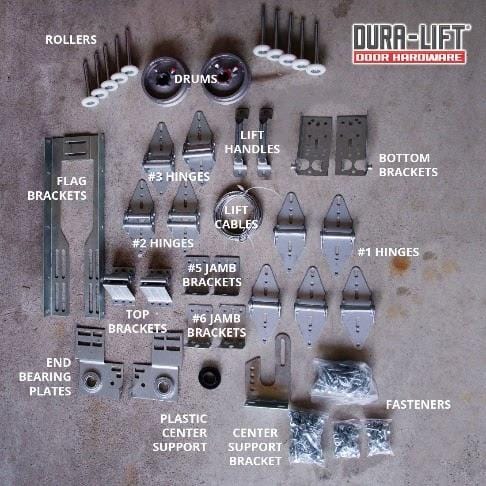 Garage Door Hardware Kit