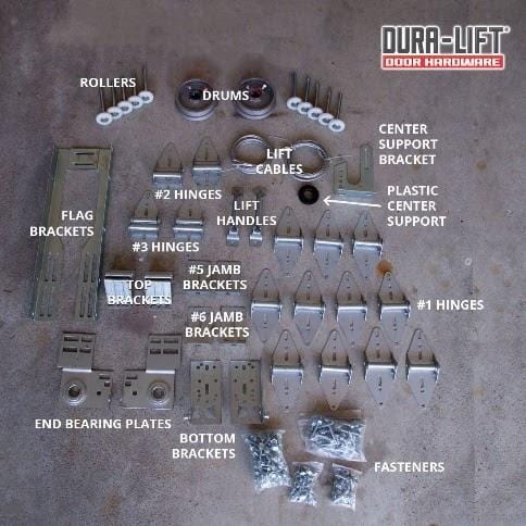 Garage Door Hardware Kit