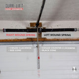 Garage Door Torsion Spring - High-Cycle Right Wound .243 x 2.00" x 34"